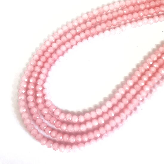 Stikla kristālu virtene 6*5mm