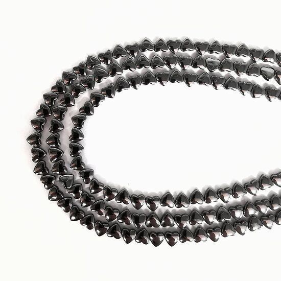 Hematīts sirds 6mm