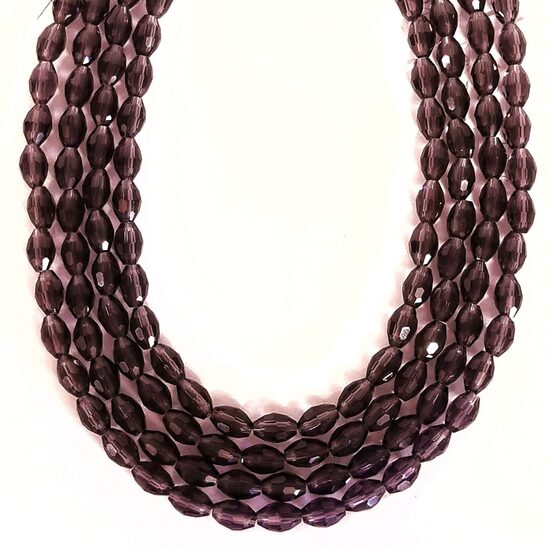 Stikla kristālu virtene 8*6mm