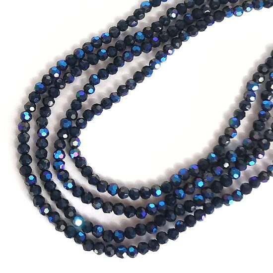 Stikla kristālu virtene 4mm