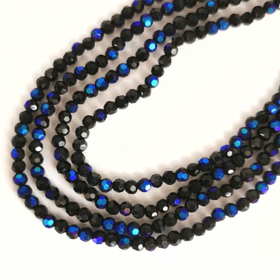 Stikla kristālu virtene 4mm