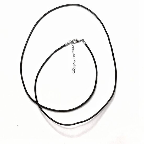 Ādas aukla ar aizdari 1.5mm