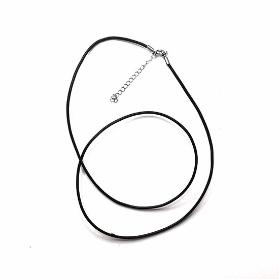 Ādas aukla ar aizdari 2mm