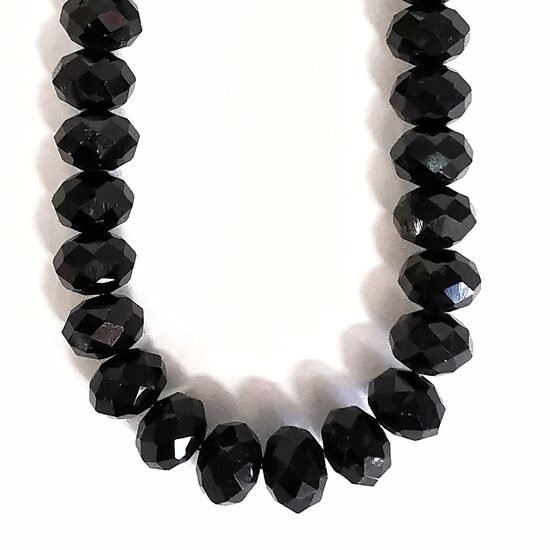 Stikla kristālu virtene 12*8 mm