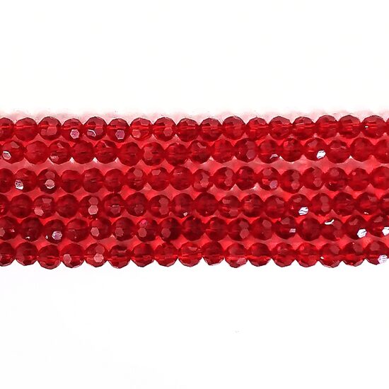 Stikla kristālu virtene 6mm