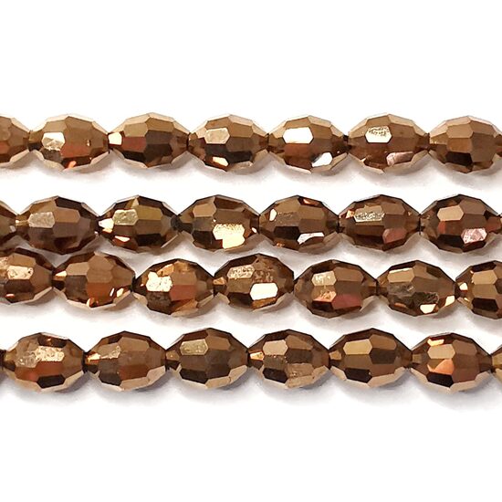 Stikla kristālu virtene 13*10 mm