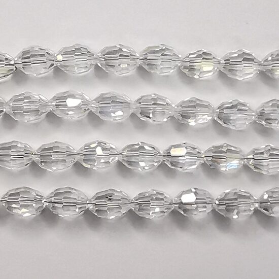 Stikla kristālu virtene 13*10 mm