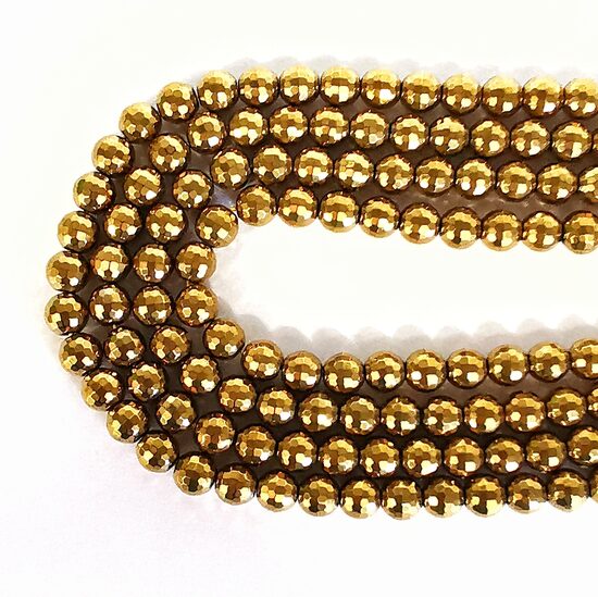 Stikla pērles ar pārklājumu 8mm