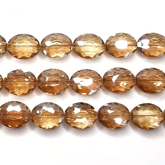 Stikla kristālu virtene 20*16mm