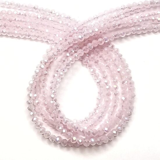 Stikla kristālu virtene 3,5*2,5mm