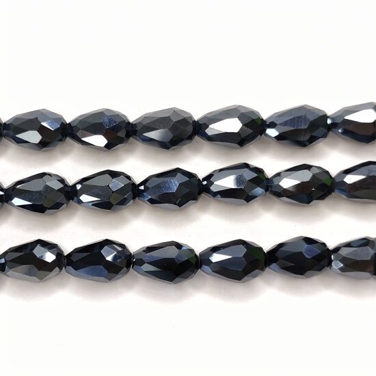 Stikla kristālu virtene 15*10mm