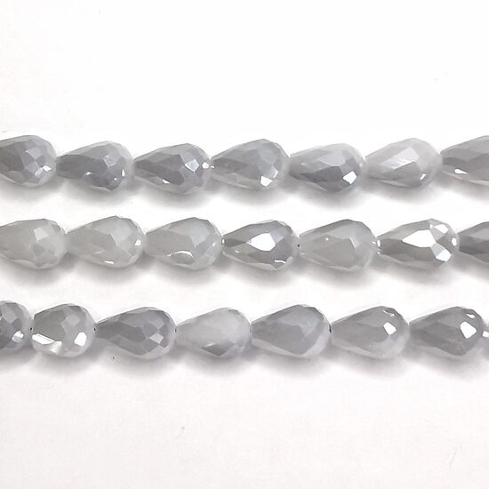 Stikla kristālu virtene 15*10mm