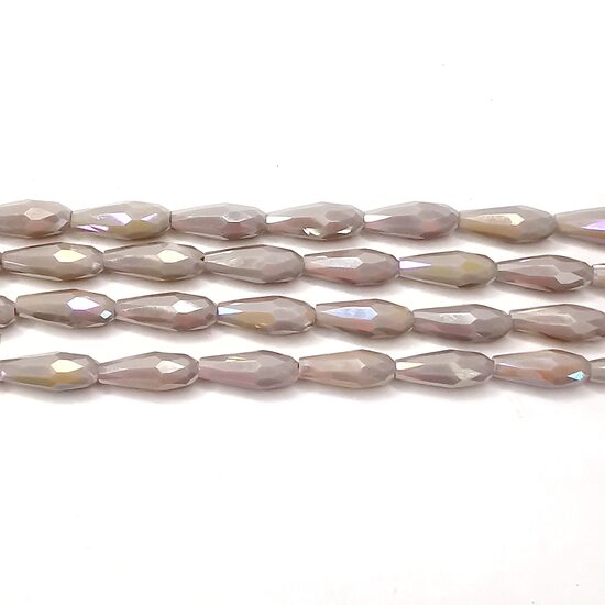 Stikla kristālu virtene 15*6mm