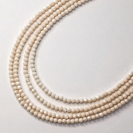 Stikla kristālu virtene 4mm