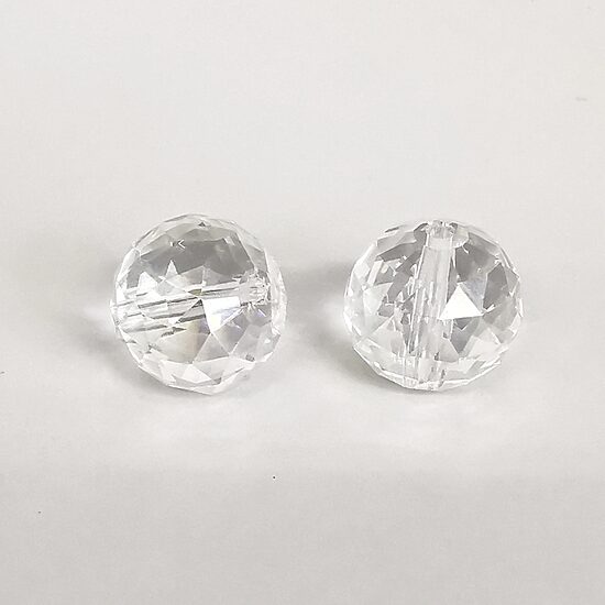 Stikla kristāla pērle 16mm