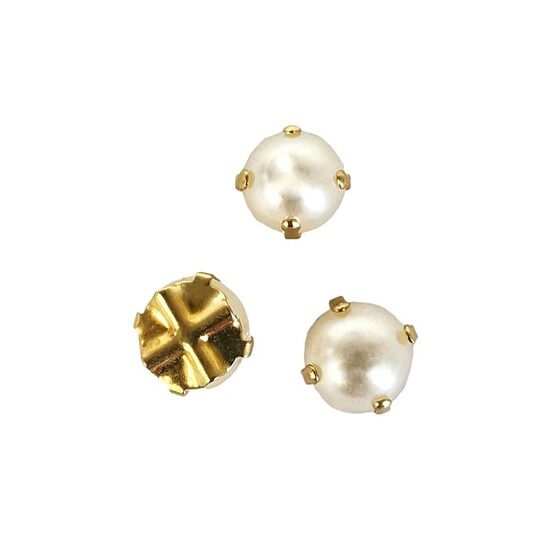 Piešujama akrila pērle ar ietvaru 8mm