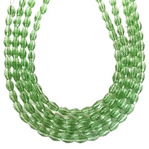 Stikla kristālu virtene 8*6mm