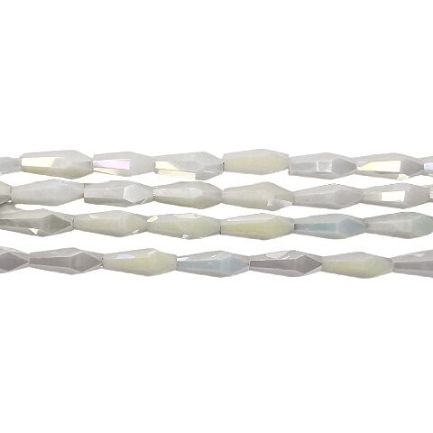 Stikla kristālu virtene 15*6mm