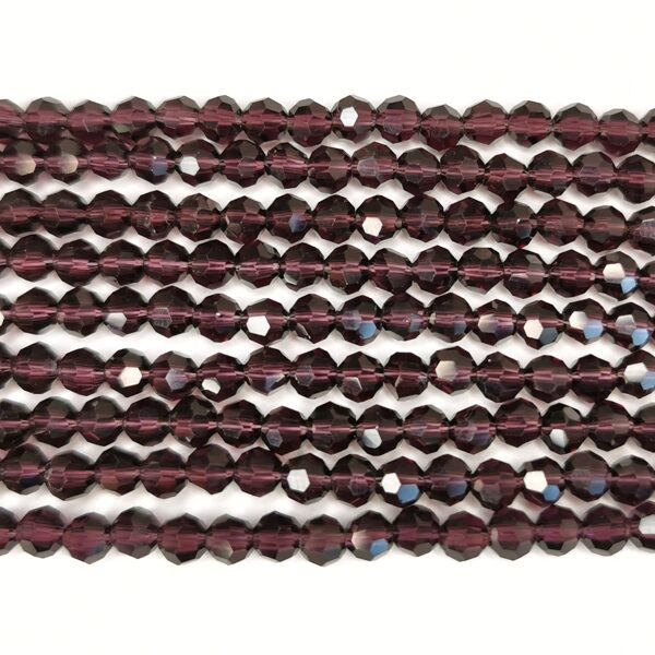 Stikla kristālu virtene 4mm