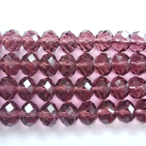 Stikla kristālu virtene 10*8mm