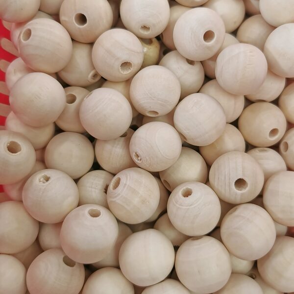 Koka pērles 18-19mm