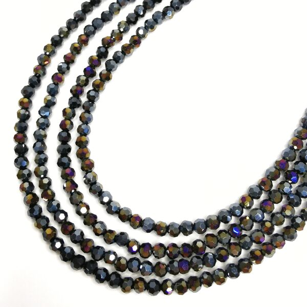 Stikla kristālu virtene 4mm