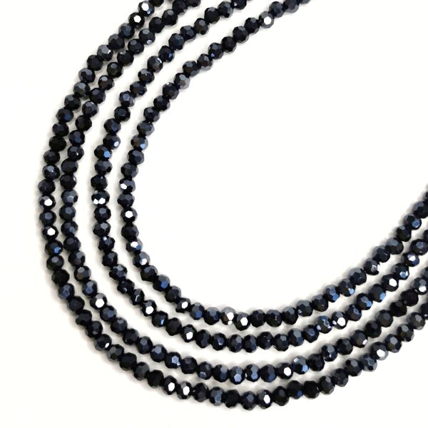 Stikla kristālu virtene 4mm