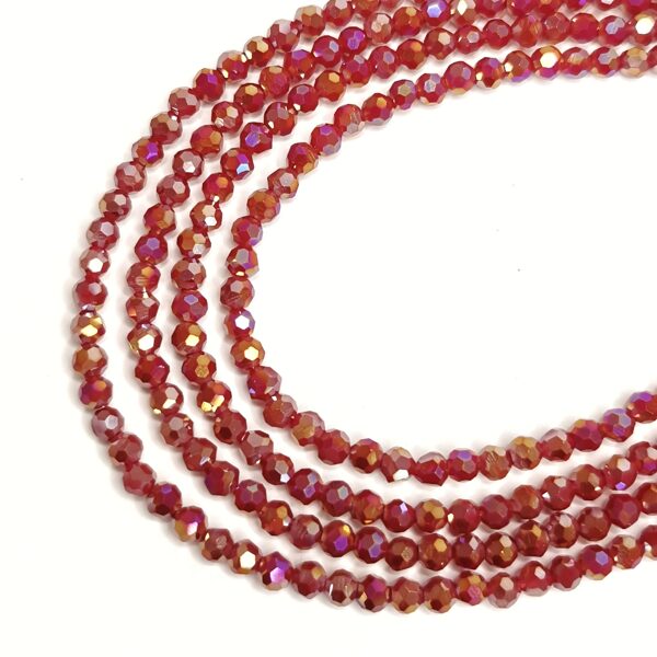 Stikla kristālu virtene 4mm