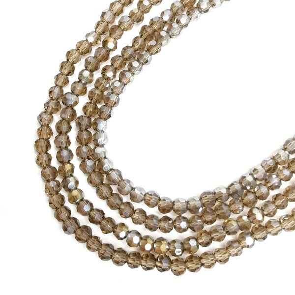 Stikla kristālu virtene 4mm