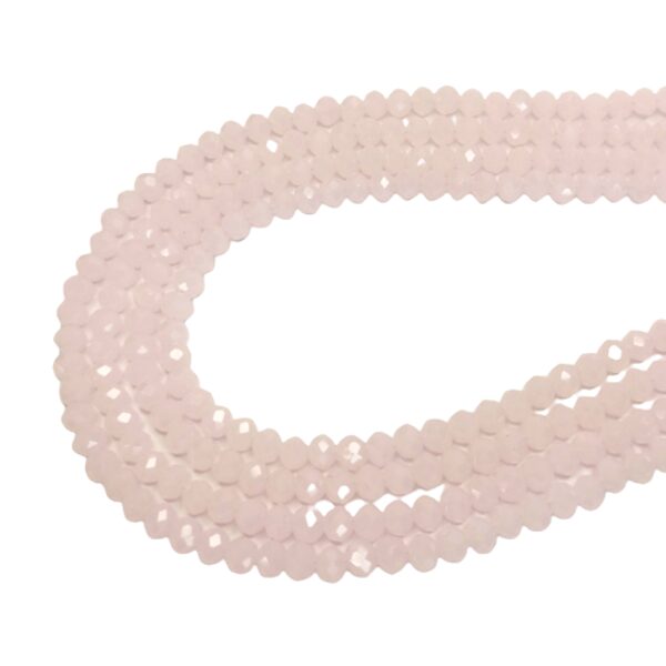 Stikla kristālu virtene 6*4mm