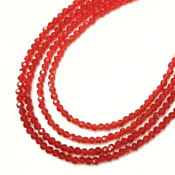 Stikla kristālu virtene 4mm