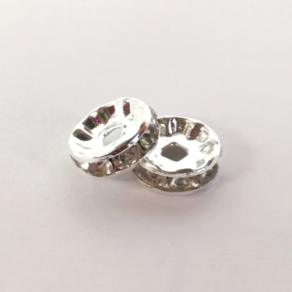 Starplika ar kristāliem  10mm 