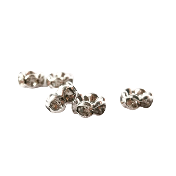 Starplika ar kristāliem 4mm 