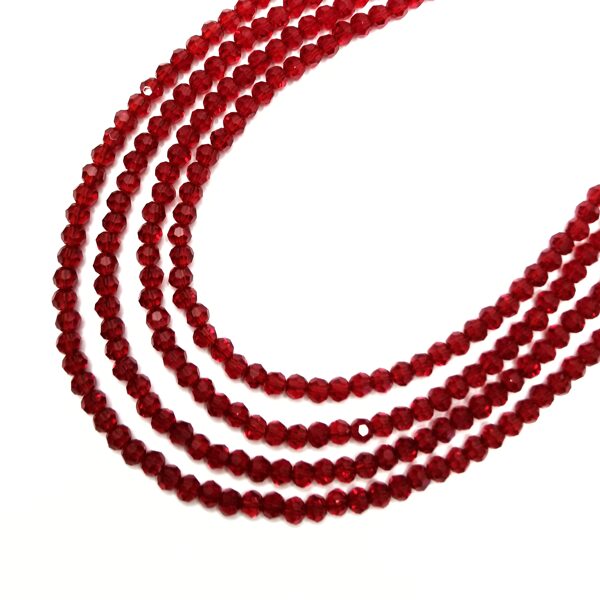 Stikla kristālu virtene 4mm