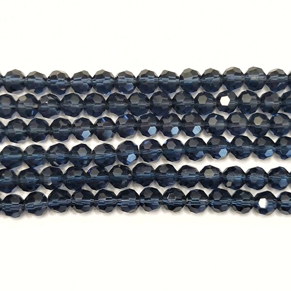 Stikla kristālu virtene 6mm