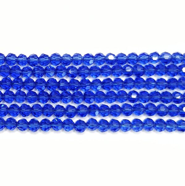 Stikla kristālu virtene 6mm 