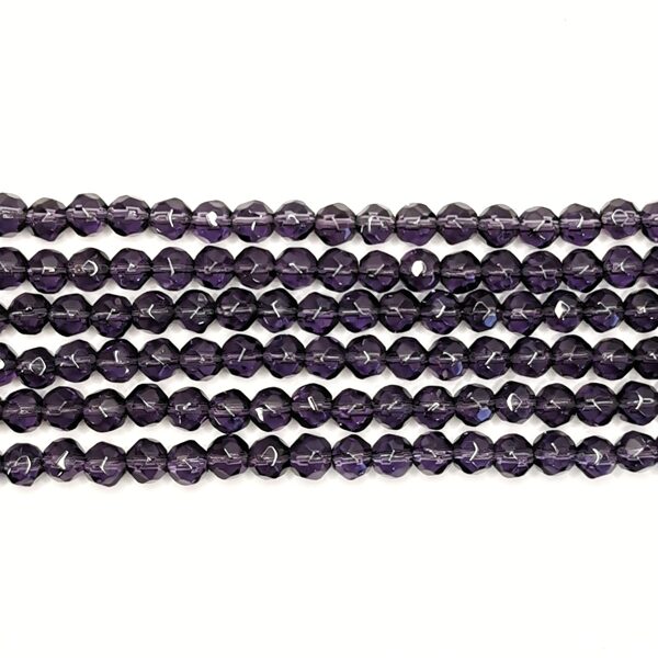 Stikla kristālu virtene 6mm 