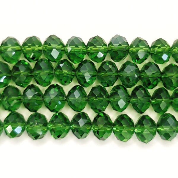 Stikla kristālu virtene 10*8 mm