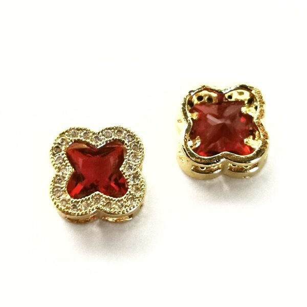 Starplika ar kristālu un cirkoniem