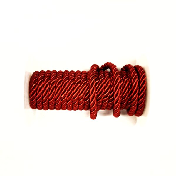 Dekoratīva satīna aukla 8mm