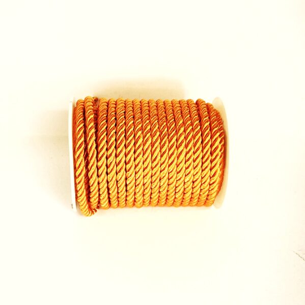 Dekoratīva satīna aukla 6mm