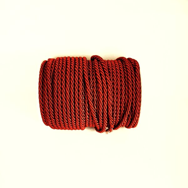 Dekoratīva satīna aukla 5mm