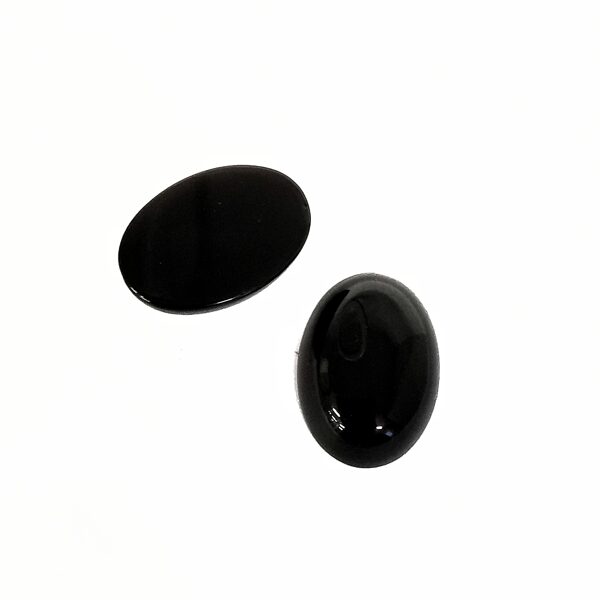 Obsidiāna kabošons 18*13mm