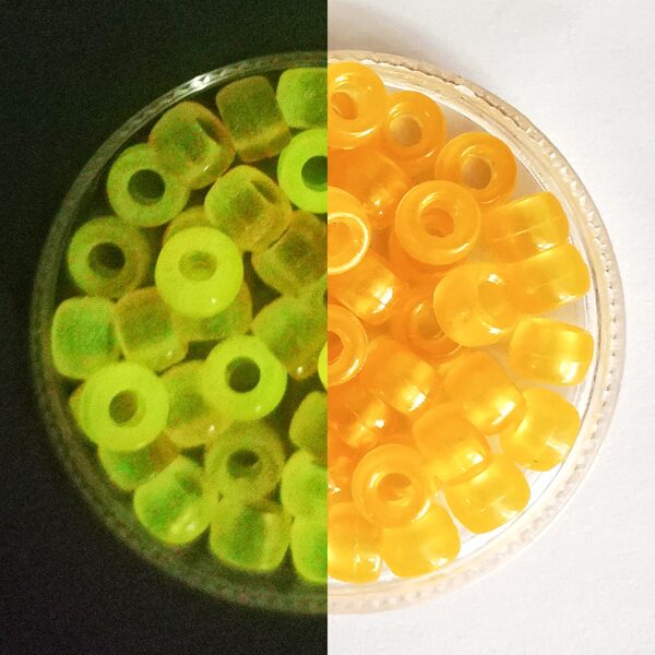 Fluoriscējoša akrila pērlīte