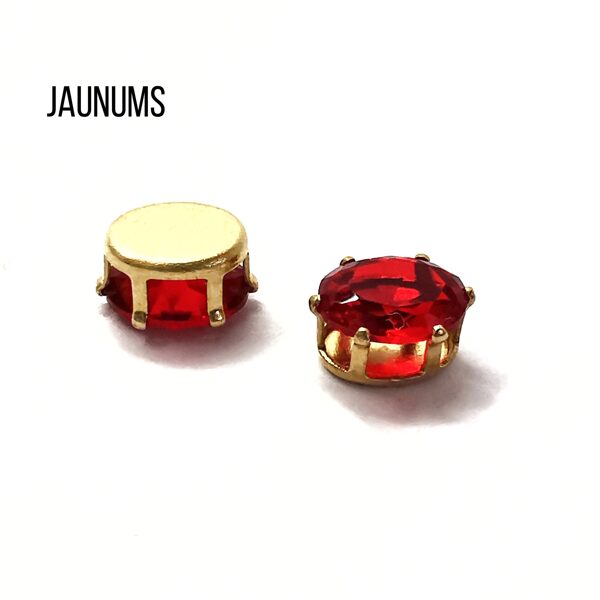 Piešujami kristāli ar ietvaru 6*8mm