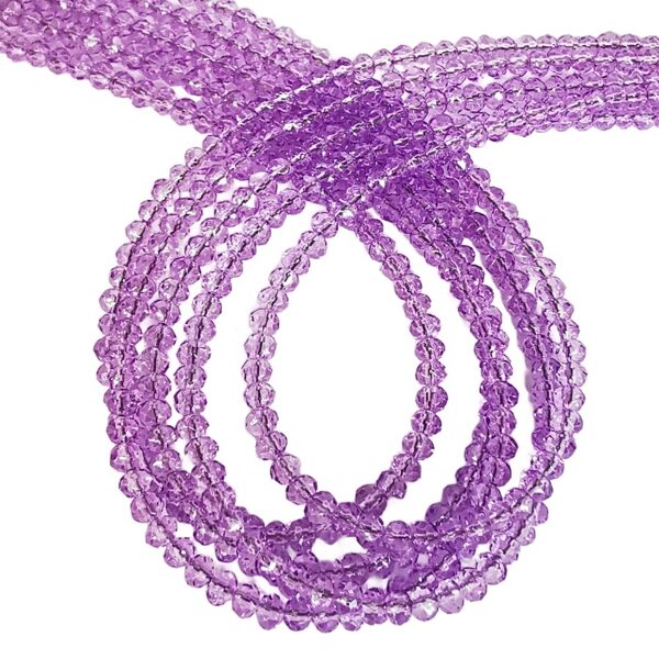 Stikla kristālu virtene 3*2.5mm
