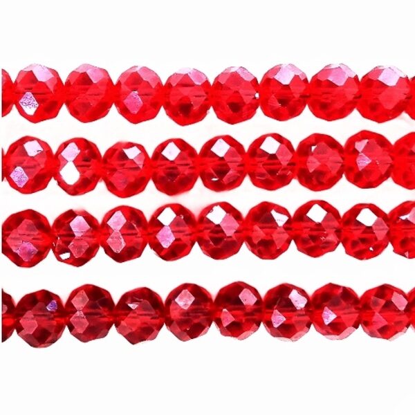 Stikla kristālu virtene 10*8 mm